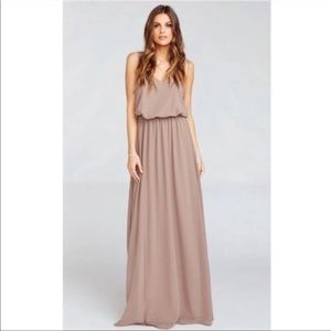 Show Me Your Mumu Dune Brown Kendall Maxi Dress